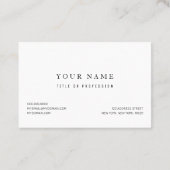 Carte De Visite Symbole Zodiaque moderne Sagittaire Or| Feu d'élém (Dos)