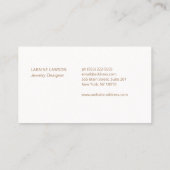 Carte De Visite Symboles alchimiques Pastel Blue (Dos)