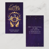 Carte De Visite Symboles de l'ornement hémato (Devant / Derrière)