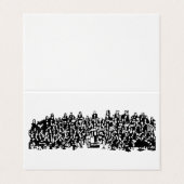 CARTE DE VISITE SYMPHONIE ! (Extérieur déplié)
