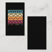 Carte De Visite Synthétiseur modulaire Synthétiseur Vintage Analog (Devant / Derrière)