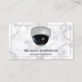 Carte De Visite Système de surveillance de solutions de sécurité C (Devant)