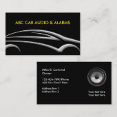 Carte De Visite Systèmes audio automobiles (Devant / Derrière)