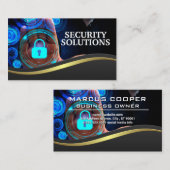 Carte De Visite Systèmes de sécurité | Sécurité à domicile (Devant / Derrière)