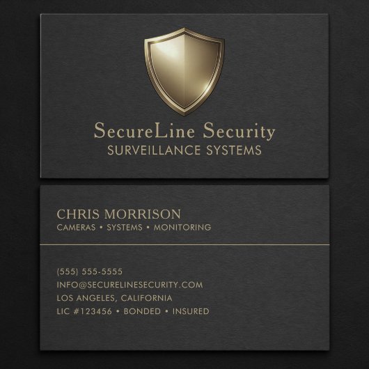 Carte De Visite Systèmes de surveillance
