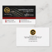 Carte De Visite Systèmes innovants de machines à écrire rétro (Devant / Derrière)