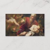 Carte De Visite T33486 le sacrifice d'Isaac (Dos)