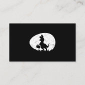 Carte De Visite T Rex Rabbit Dinosaure Easter Bunny Egg Boys T (Dos)