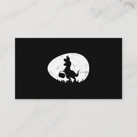 Carte De Visite T Rex Rabbit Dinosaure Easter Bunny Egg Boys T (Devant)