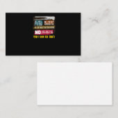 Carte De Visite T-shirt cadeau Mens Millwright pour les papas (Devant / Derrière)