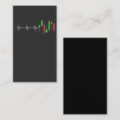 Carte De Visite T-shirt Motif Heartbeat (Devant / Derrière)