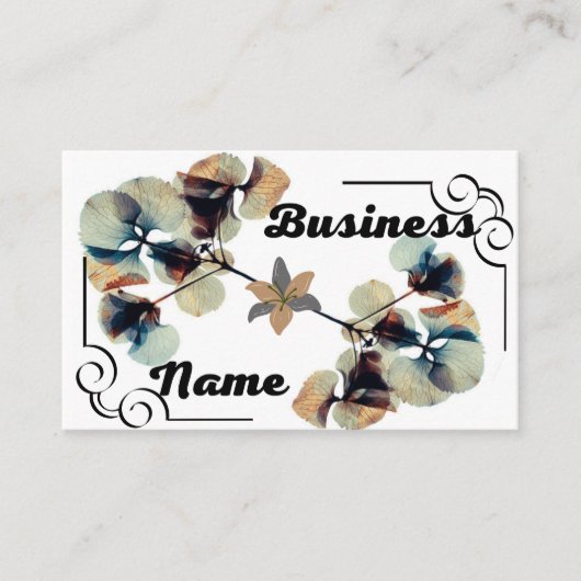 Carte De Visite T-shirt nutrition (Devant)