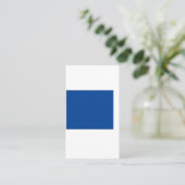 Carte De Visite T-shirt simple couleur simple et simple (Debout devant)