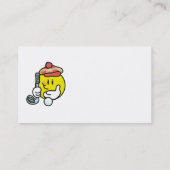 Carte De Visite T-shirts et cadeaux de golf de visage (Dos)