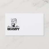 Carte De Visite T-shirts et cadeaux Grampy (Dos)