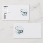 Carte De Visite T-shirts et cadeaux King Poppi (Devant / Derrière)