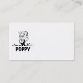 Carte De Visite T-shirts et cadeaux Smiling New Poppy (Dos)