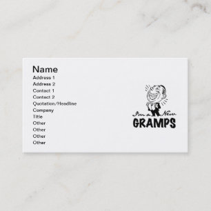 Carte De Visite T-shirts et cadeaux souriants de nouveaux groupes