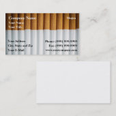 Carte De Visite Tabac (Devant / Derrière)