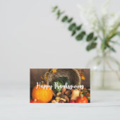 Carte De Visite Table Bountiful Harvest (Debout devant)