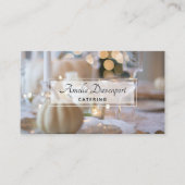 Carte De Visite Table classique avec cadre soigné (Devant)