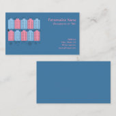 Carte De Visite Table de multiplication Enseignant Enseignant (Devant / Derrière)