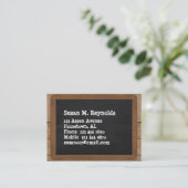 Carte De Visite Tableau (Debout devant)