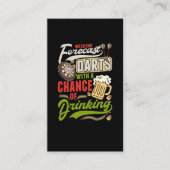 Carte De Visite Tableau à fléchettes de fléchettes 180 fléchettes  (Devant)