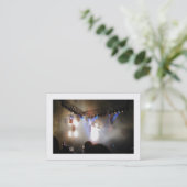 Carte De Visite Tableau d'éclairage, Mini photo (Debout devant)