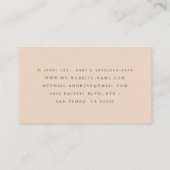 Carte De Visite Tableau Floral Néerlandais spectaculaire (Dos)