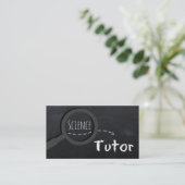 Carte De Visite Tableau noir blanc Tutor (Debout devant)
