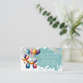 Carte De Visite Tableau Visage Facepainter Balloon Twister (Debout devant)