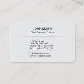 Carte De Visite Tableaux Boîte à comprimés Croix Médicale professi (Dos)