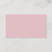 Carte De Visite Tablier de boulangerie checkered (Dos)