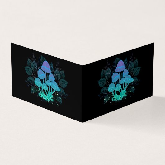 Carte De Visite Tabourets dans Bushes (Extérieur)