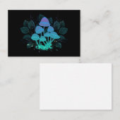 Carte De Visite Tabourets dans Bushes (Devant / Derrière)