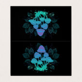 Carte De Visite Tabourets dans Bushes (Extérieur déplié)