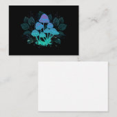 Carte De Visite Tabourets dans Bushes (Devant / Derrière)