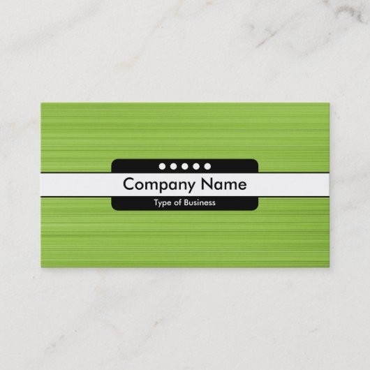 Carte De Visite Taches centrales de la bande 5 - texture verte (Devant)