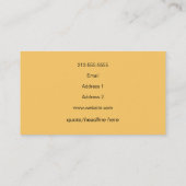 Carte De Visite Taco (Dos)