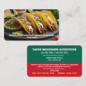 Carte De Visite Tacos (Devant / Derrière)