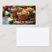 Carte De Visite Tacos à emporter (Devant / Derrière)