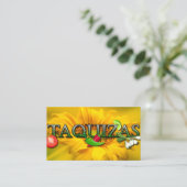 Carte De Visite Tacos à emporter (Debout devant)