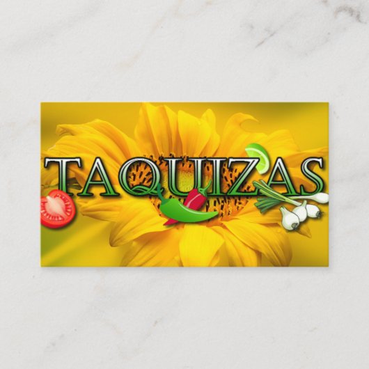 Carte De Visite Tacos à emporter (Devant)