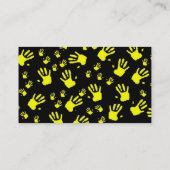Carte de visite tactile (Dos)