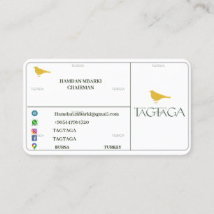CARTE DE VISITE TAGTAGA
