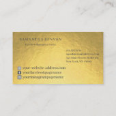 Carte De Visite Tai Chi and Qigong - Bamboo  (Dos)