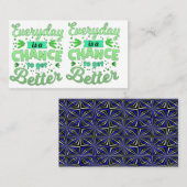 Carte De Visite Taille : standard, 3,5 po x 2,0 po (Devant / Derrière)