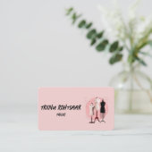 Carte De Visite Tailleur (Debout devant)