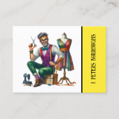 Carte De Visite Tailor Sewing (Devant)